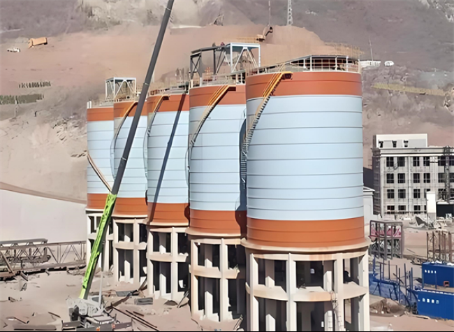 延平高架钢板仓